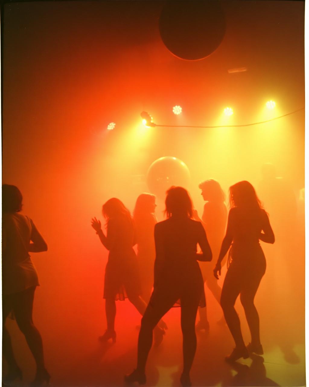 Scène disco des années 1970 à New York